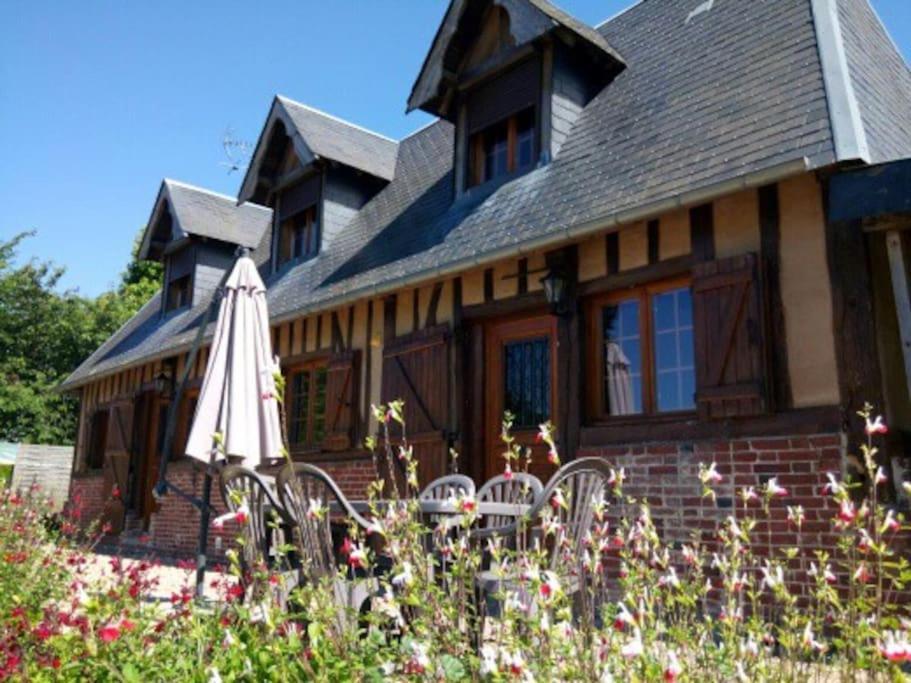La Bergerie, Cottage Normand 5 Pers. Avec Piano Epreville-en-Lieuvin Экстерьер фото